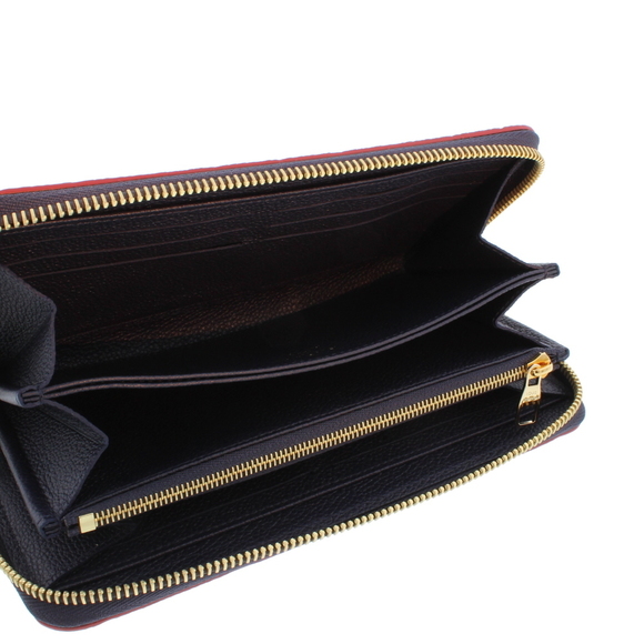 Louis Vuitton Zippy Marine Rouge Emplant Long Wallet - Picture 3 of 5